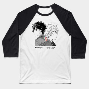 Horimiya ''LIGHT'' V1 Manga Anime Baseball T-Shirt